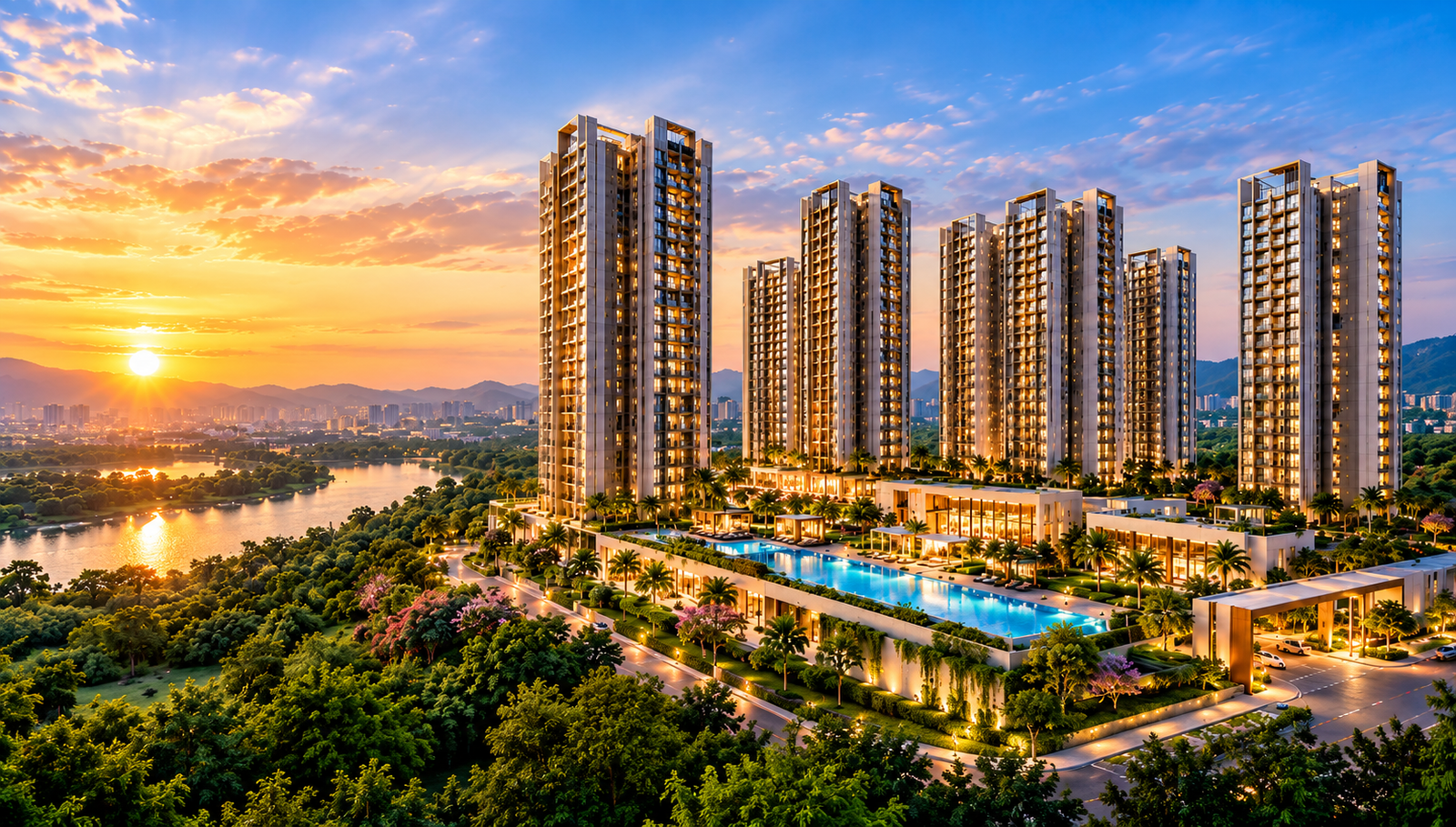 Venkatesh Skydove project view in Pune